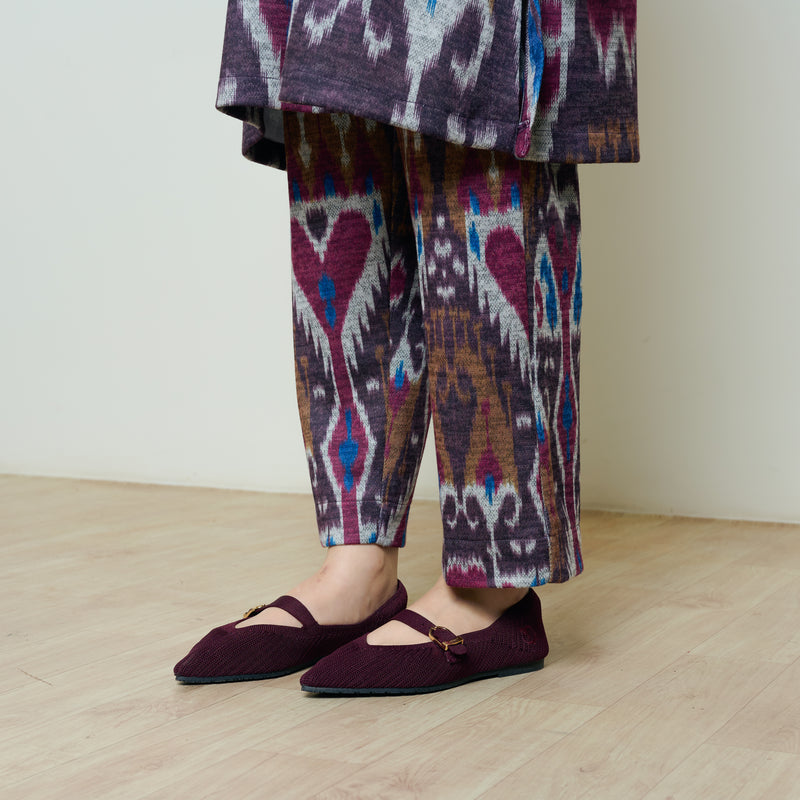 Wild Heart Woollen Coord Set - Multicolour