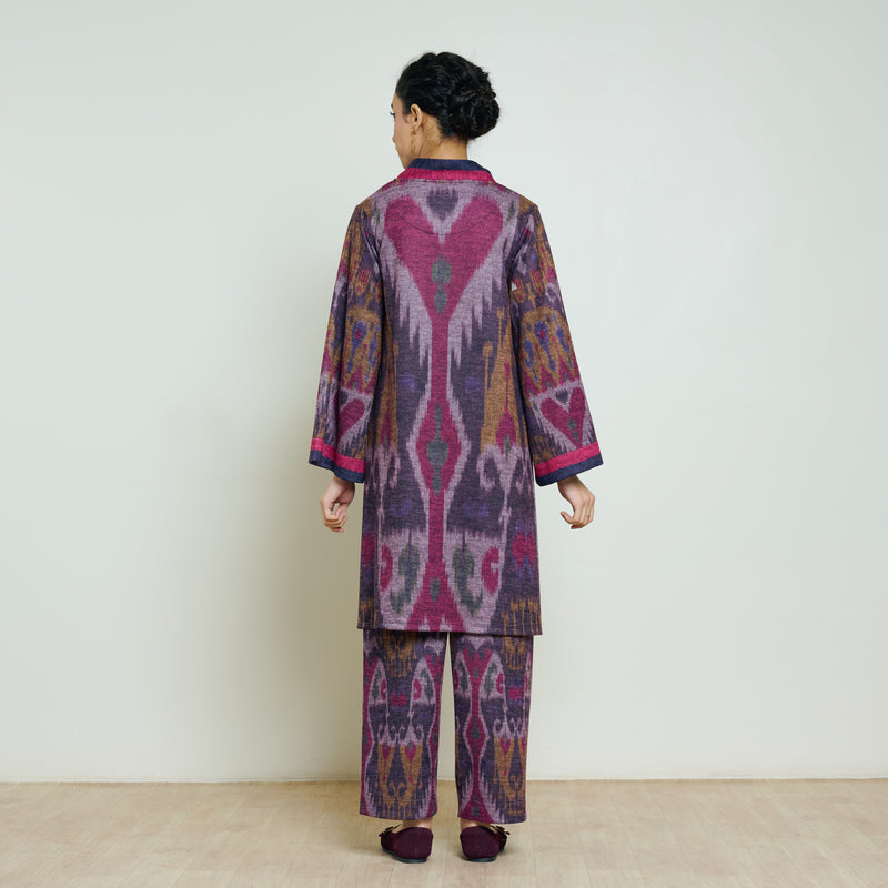 Wild Heart Woollen Kurta - Multicolour
