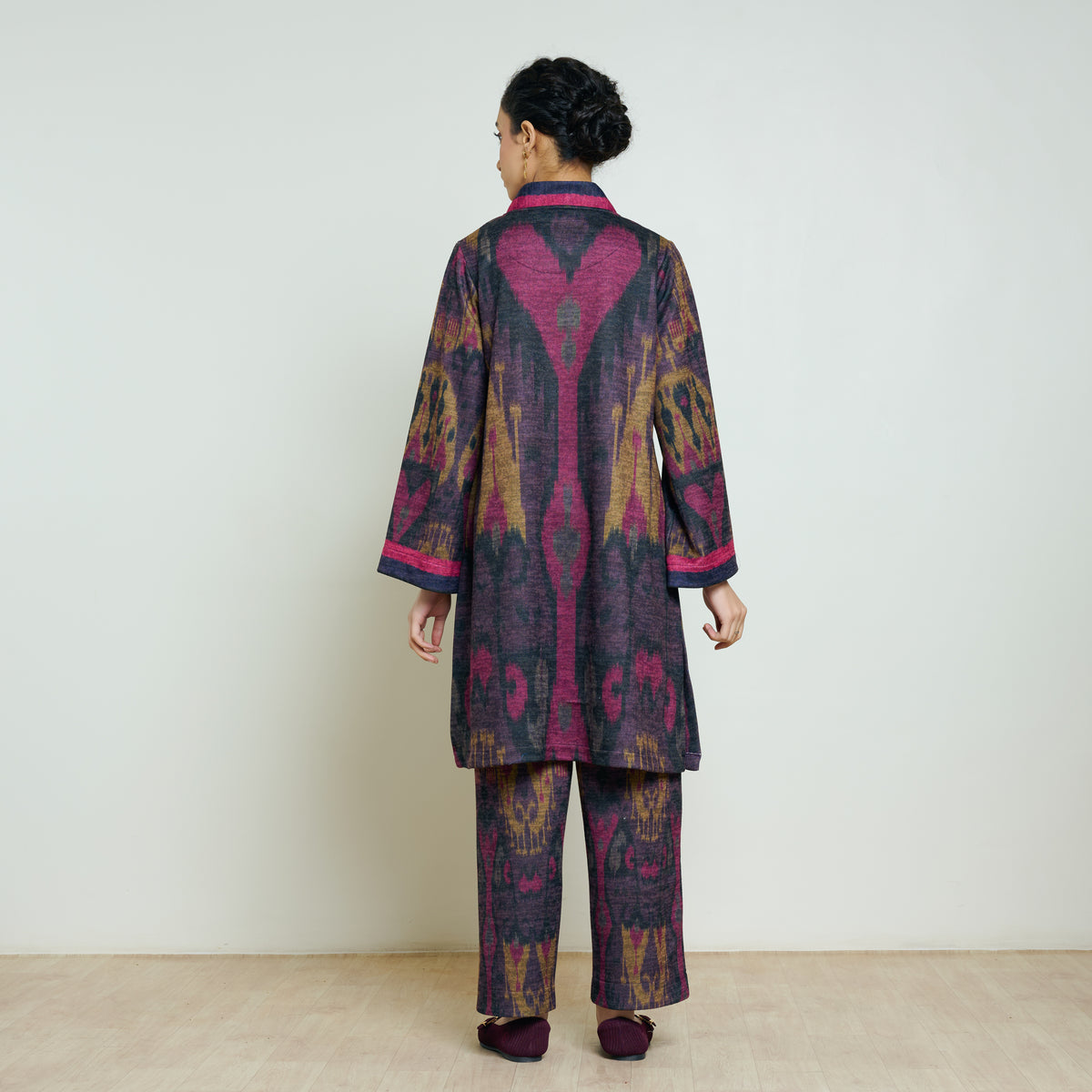 Wild Heart Woollen Coord Set - Multicolour