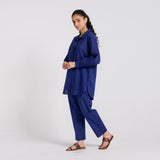 Indigo Pure Cotton Co-ord Set