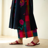 Potpourri Pure Slub Cotton Kurta Set - Black