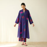Potpourri Pure Slub Cotton Kurta Set - Violet