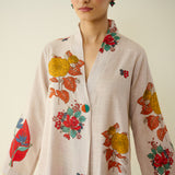 Potpourri Pure Slub Cotton Kurta Set - Off White
