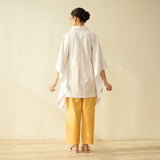 Sora Pure Slub Cotton Co-ord Set - Yellow