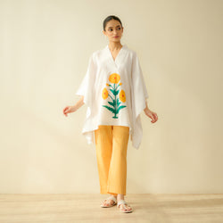 Sora Pure Slub Cotton Co-ord Set - Yellow