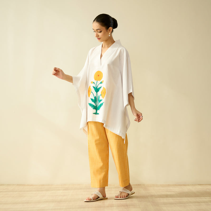 Sora Pure Slub Cotton Co-ord Set - Yellow