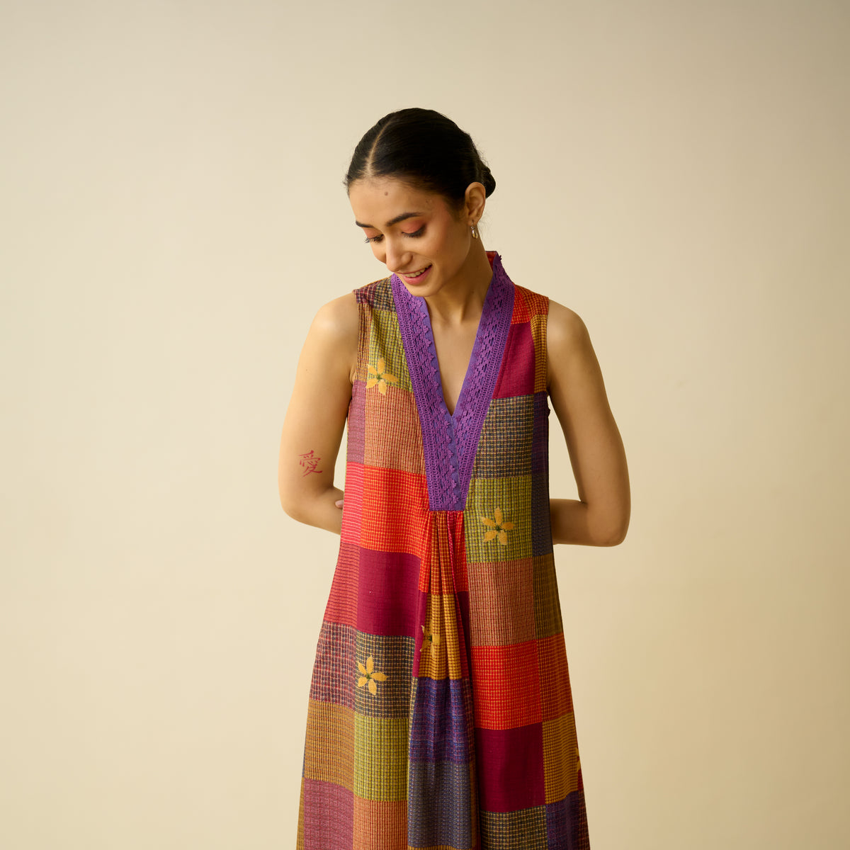 Aurora Loom Fine Slub Cotton Dress - Many Hues