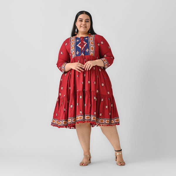 plus size dresses india for Women In Plus size Indian Outfits for