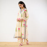 Begum’s Bagh Printed Co-ord Set - Off White