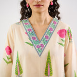 Begum’s Bagh Printed Co-ord Set - Off White