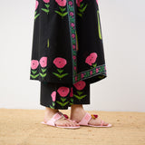 Begum’s Bagh Printed Co-ord Set - Black