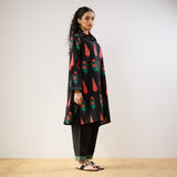 Anokhi Cotton Co-ord Set - Black
