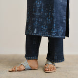 Blue Contemporary Woollen Kurta Set