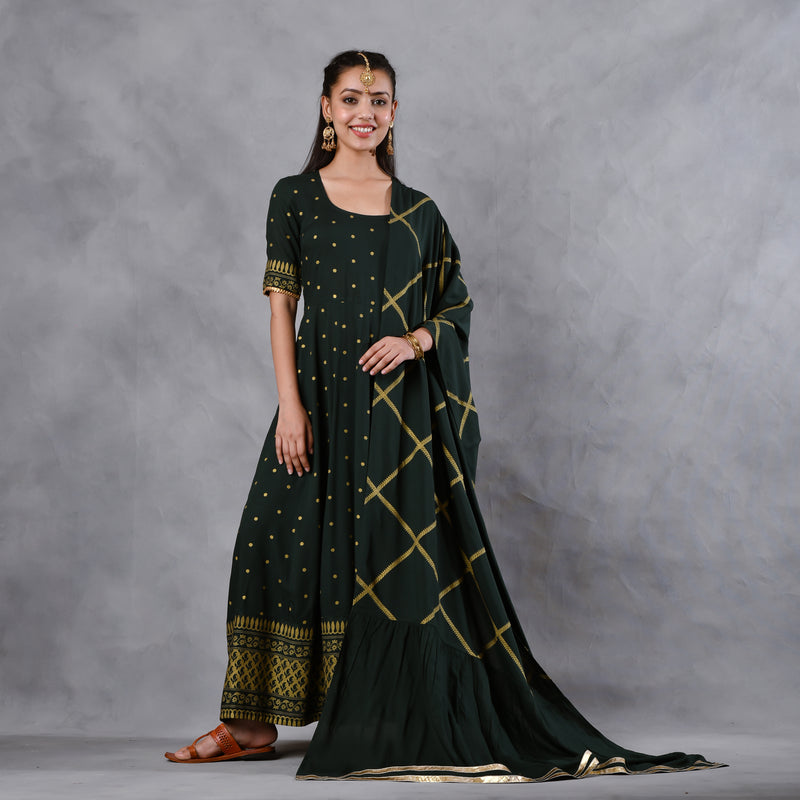 Amazon.com: Wedding Party Wear Beautiful Designer Stitched Long Style  Anarkali Gown Dupatta Dress (as1, Numeric, Numeric_34, Regular, Regular,  Choice - 1) : Clothing, Shoes & Jewelry