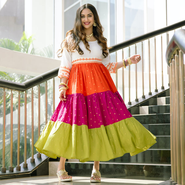 Tiered Dresses - Buy Online at Best Prices in India | Rustorange Tiered Dresses - Buy Online at Best Prices in India | Rustorange