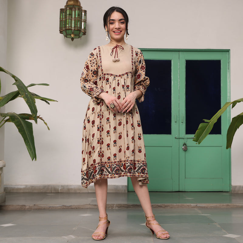 Beige Dreamy Dress