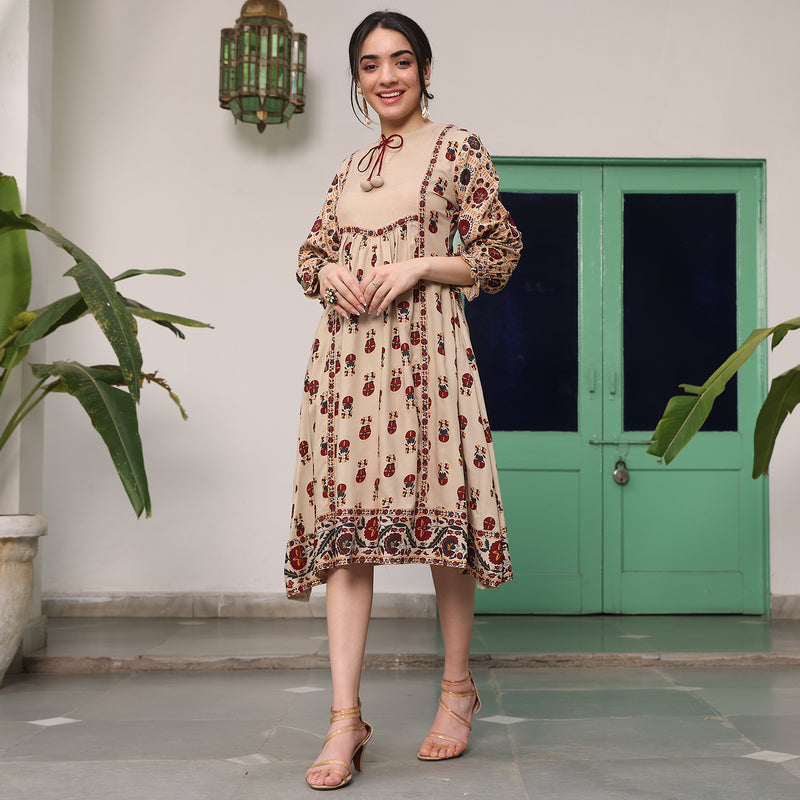 Beige Dreamy Dress