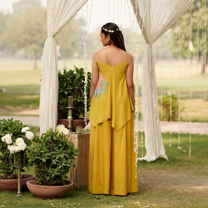 Kashish Mustard Sharara Set