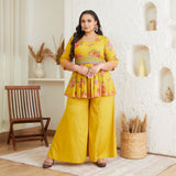Inaayat Mustard Sharara Set - SOM