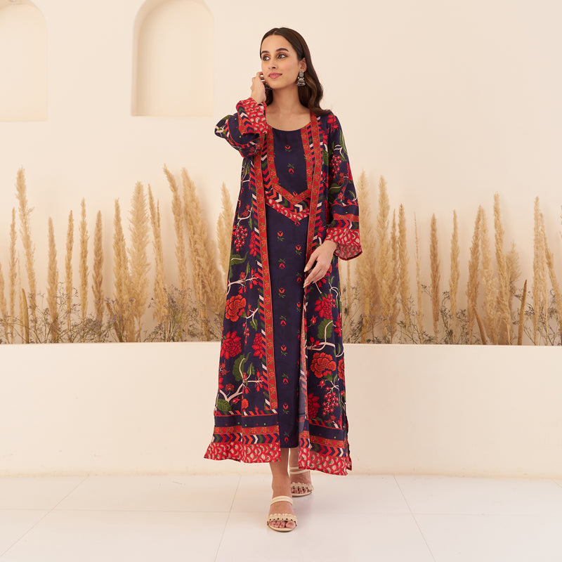 A line dress with shrug sale