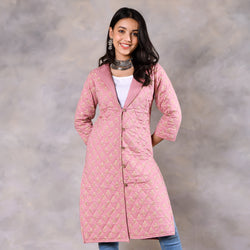 Tulip Baby Pink Quilted Jacket