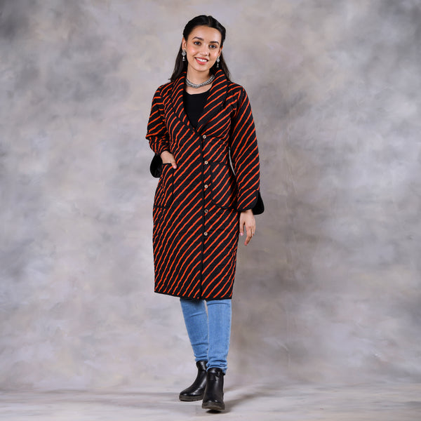 Boronia Black Quilted Jacket